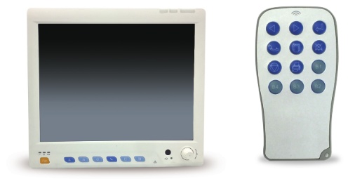 Slim Multi-parameter Patient monitor and workable with Masimo SpO2 sensor